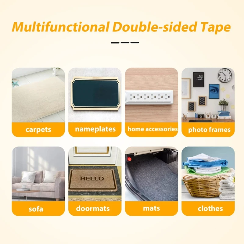 Strong Double-Sided Cloth-Based Adhesive Tape Translucent Mesh Waterproof Super Invisible High-Viscosity Adhesive Tape