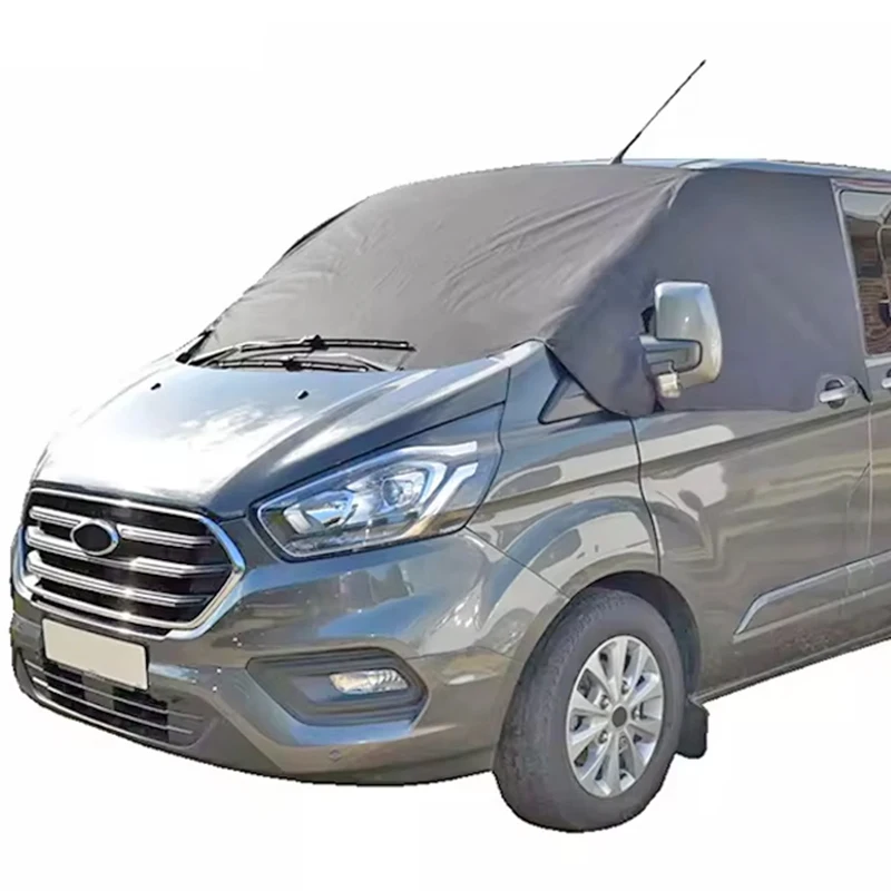 

1Pc For FORD TRANSIT DELUXE 2012 BLACK CUSTOM Blackout Blind Screen Cover WRAP FROST COVER TAILORED Car Windscreen Covers