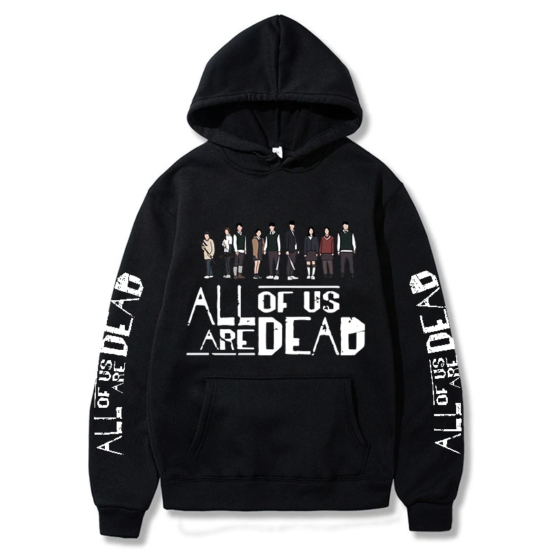 

All of Us Are Dead Hoodies Men Fashion Character Printed Sweatshirts Women Casual Cool Streetwear Hoody Pullovers Sudaderas