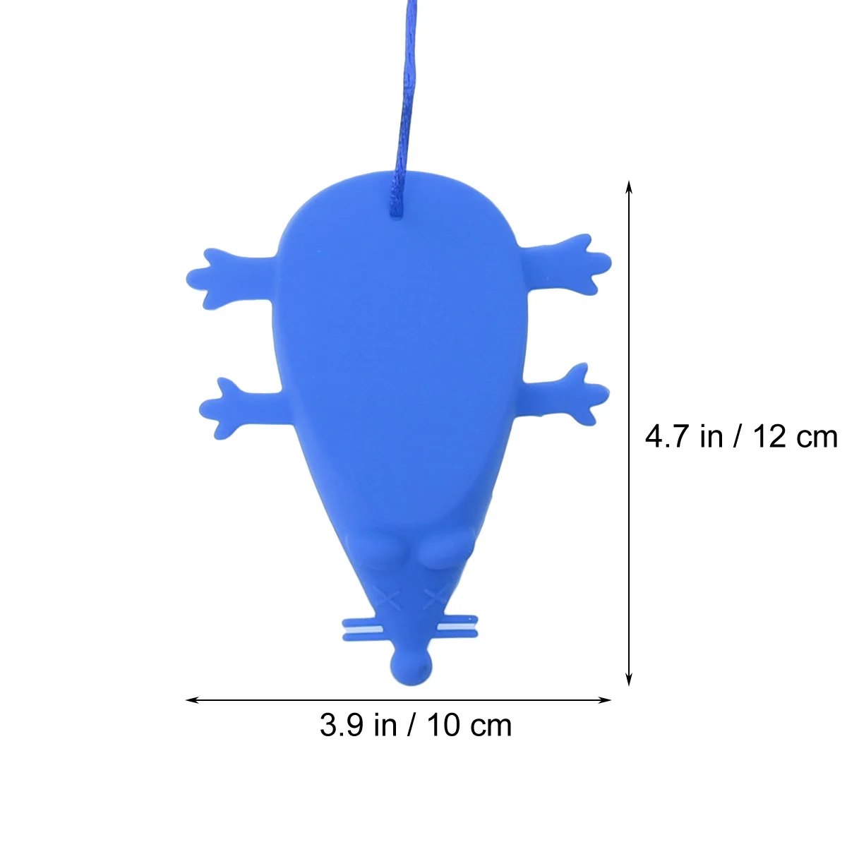 4개입 어린이 안전 제품 실리콘 도어 스토퍼 범퍼 벽 보호 소음 감소 쥐 디자인 도어 홀더