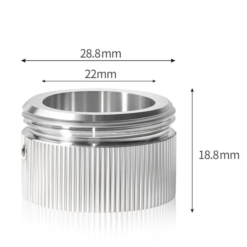 RA To M30x1.5 Radiator Valve Connector Metal Thermostat Adapter Anti Slip Surface Heating Control Fitting Retrofit Part