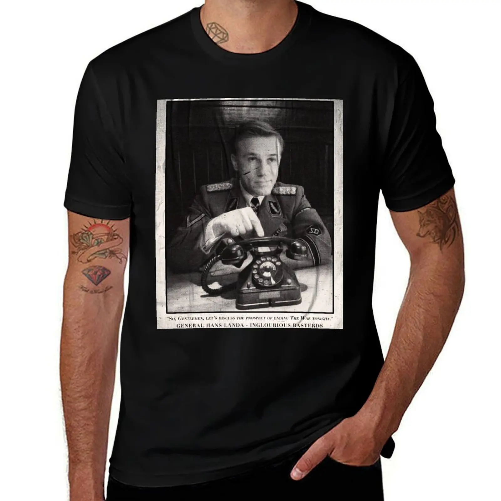 General Hans T-Shirt Basic All Season Solid T-Shirt