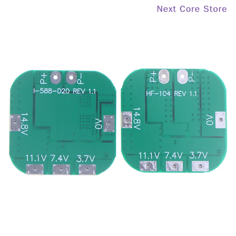[NC]4 Series 14.8V Lithium Battery Protection Board 18650 16.8V Overcharge Over Discharge Short Circuit Protection 20A Limit[NC]