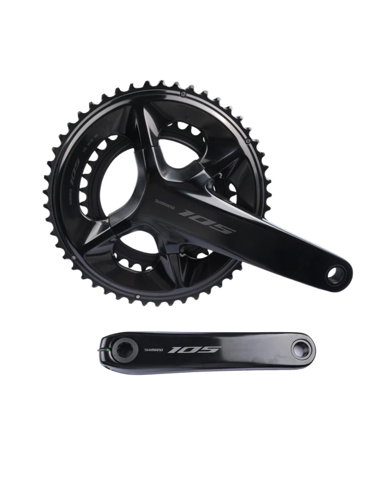 Shimano 105 R7100 Crankstel 2x12 Speed 50-34T 12s 165mm/170mm/172.5mm/175mm Crank Voor Racefiets Hollowtech II Crankstel - afbeelding 2