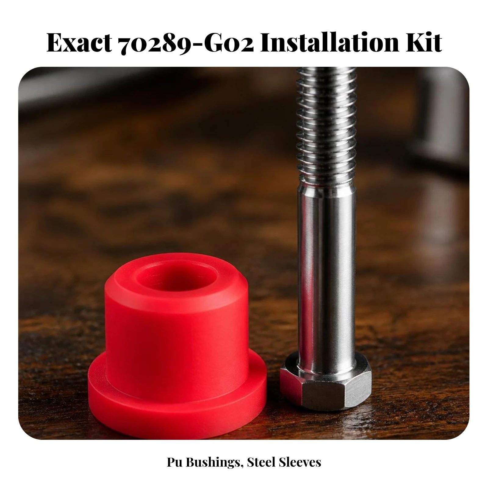 Sleeve and Bushing Kit Long-Lasting Bushing Kit Hardware Molded for Golf Cart Owners