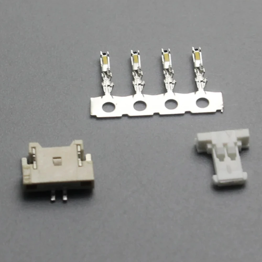20 Sets MX1.25 51146 Connector 1.25mm Ultra-thin Type SMD Horizontal Pin Header + Housing + Terminals 2P 3P 4P 5P 6P