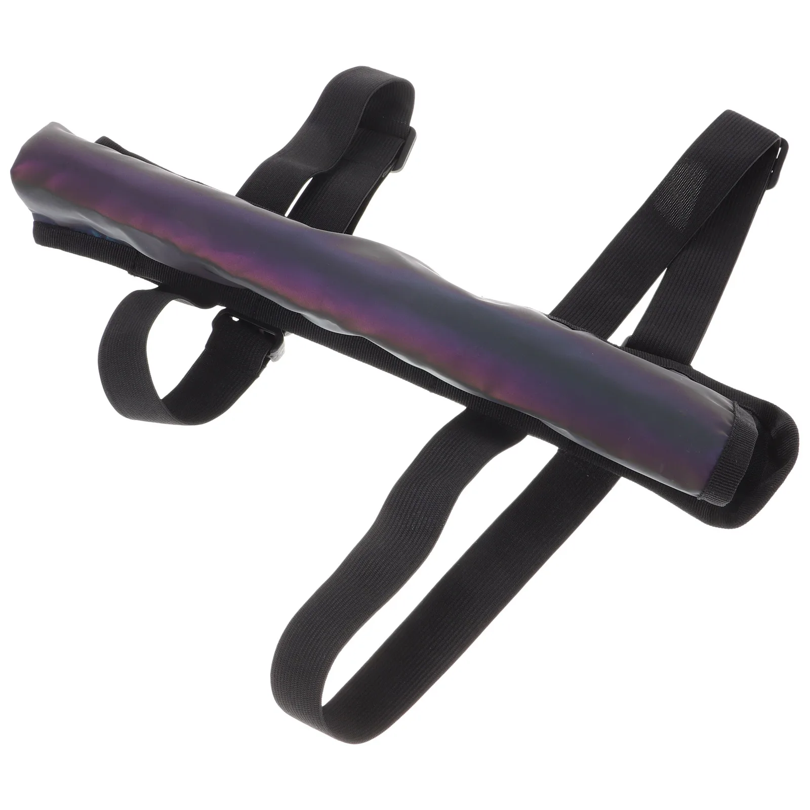 

Holographic Reflective Colorful Fan Bag Folding Organizer Wallet Pouch Black Cloth Baby