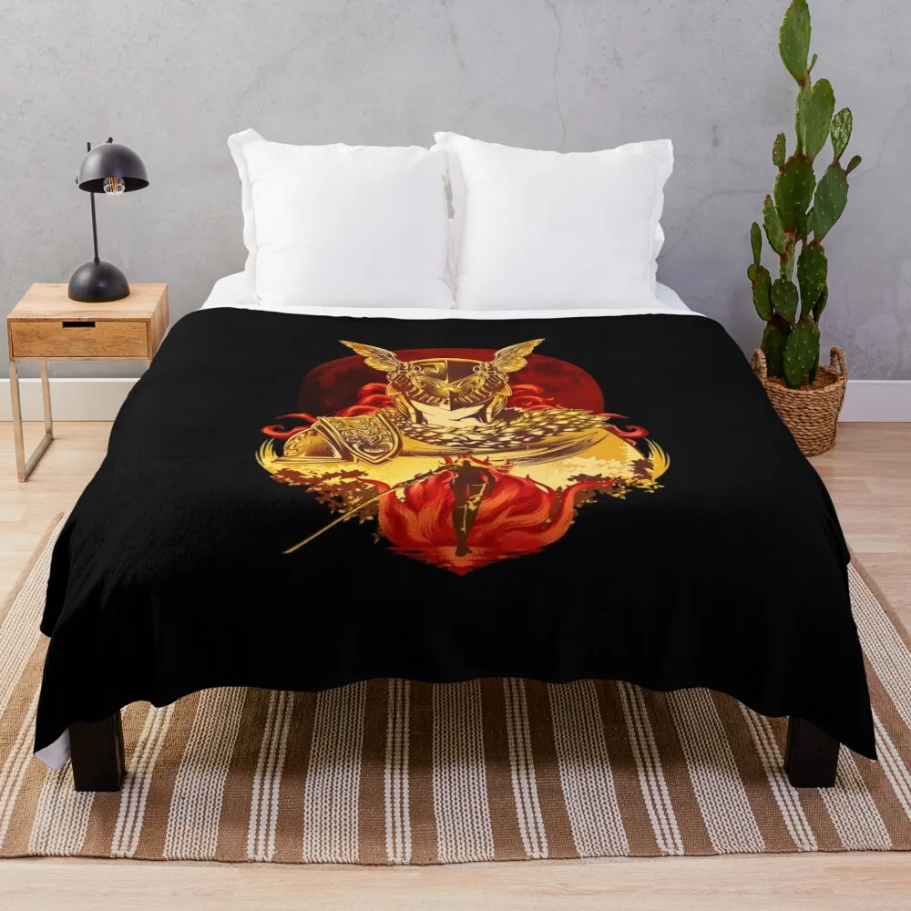 Malenia, Blade of Miquella Throw Blanket blankets and throws Decorative Beds Sofas Blankets