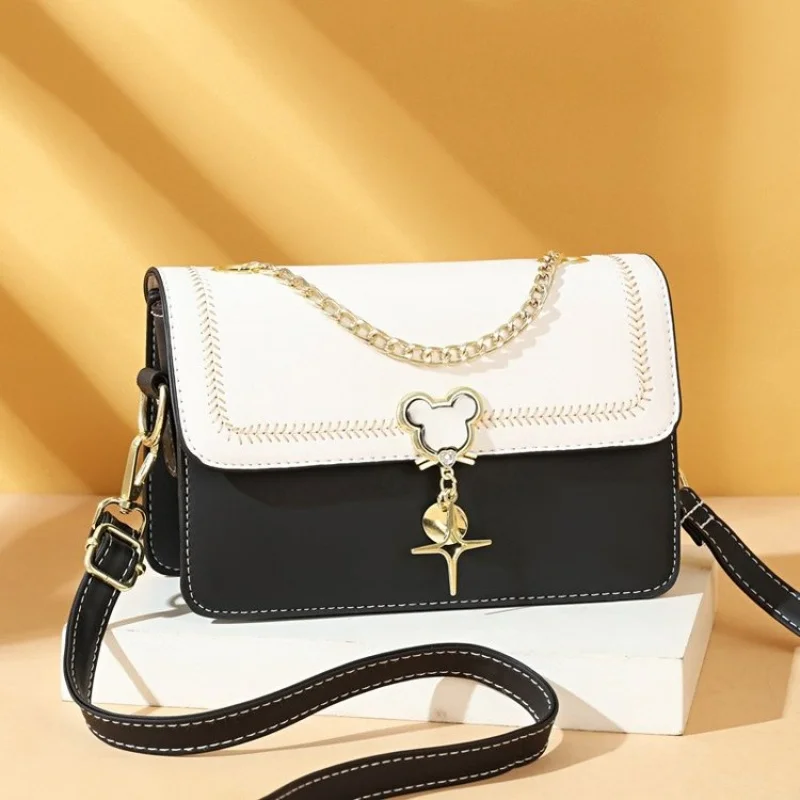 

Модная кожаная сумка через плечо для женщин с повседневным винтажным дизайном и элегантным привлекательным дизайном