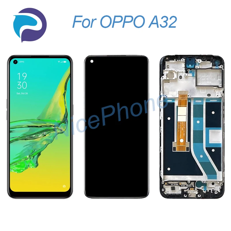 

for OPPO A32 LCD Screen + Touch Digitizer Display 2400*1080 PDVM00 A32 LCD Screen Display