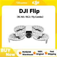 DJI Flip Drone Camera 4K Lightweight 3-Axis Carrycot Stabilization 13km Video Transmission Palm Takeoff Auto Return New Original