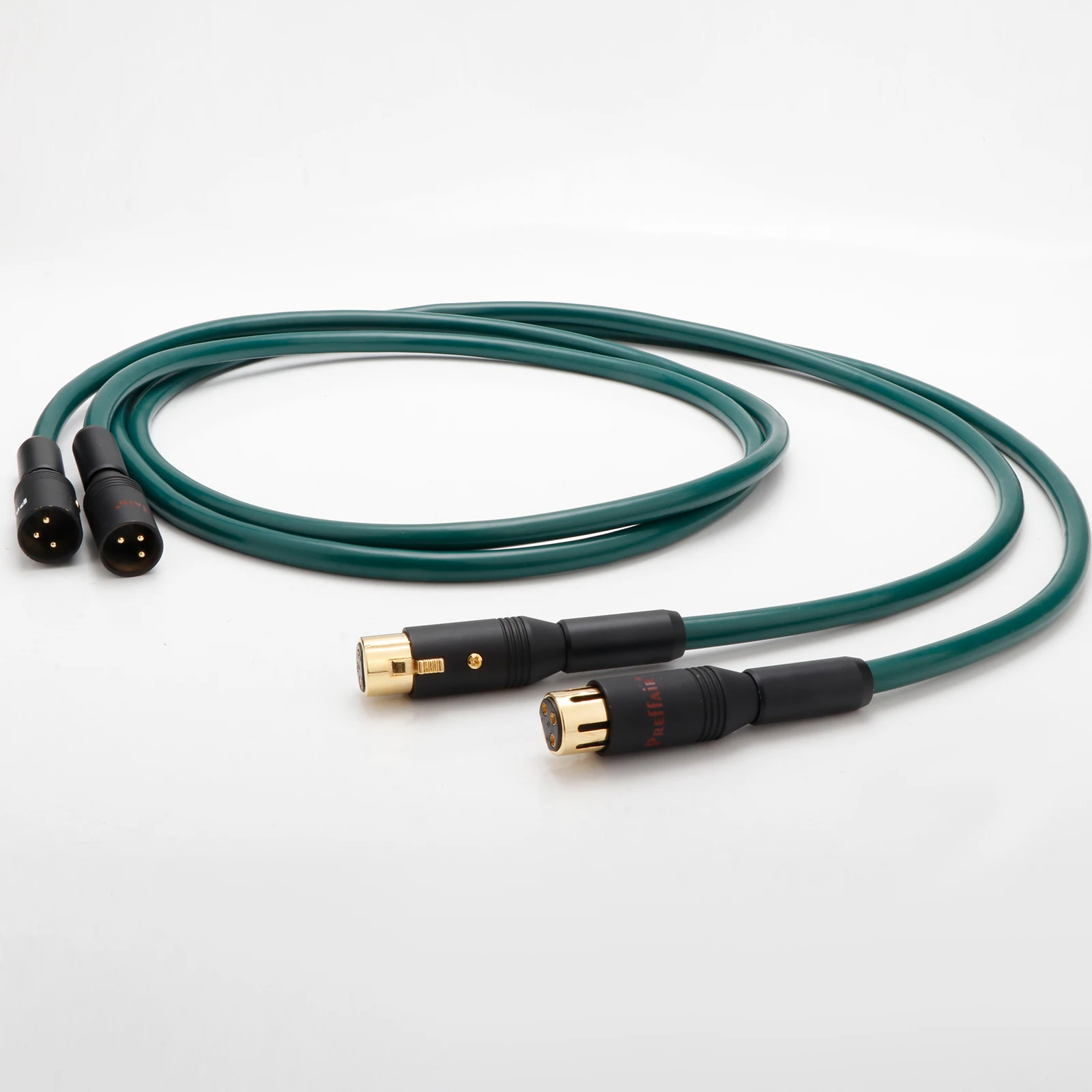 Preffair xlr cable HiFi Audio XLR Cord Hi-end Balanced Interconnect Cable Mic Cords with O-C-C Core, Dual Shielded