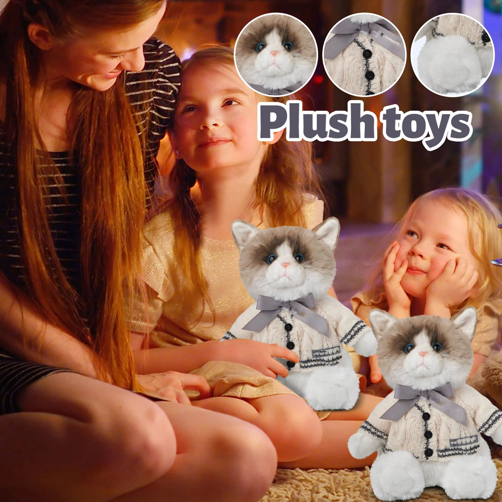 دمى الفولكلور الطرفية هدية لينة مريحة Pp القطن الحشو ألعاب من القطيفة عيد الميلاد عطلات أعياد الميلاد هدية عيد الحب #3