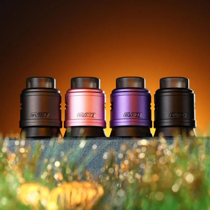 

Оригинальный ThunderCloud Blaze с двойной катушкой RDA от Mike Vapes, диаметр 25 мм, емкость 2 мл, распылитель для электронных сигарет, испаритель