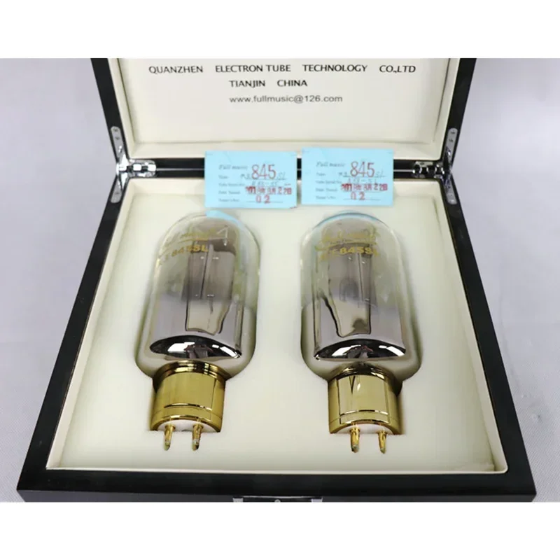 T-051 Fullmusic Premium 845SL Vacuum Tube 845/CNE 845/Q Upgrade Edition Vintage HIFI AUDIO Tube AMP DIY Factory Match Luxury Box