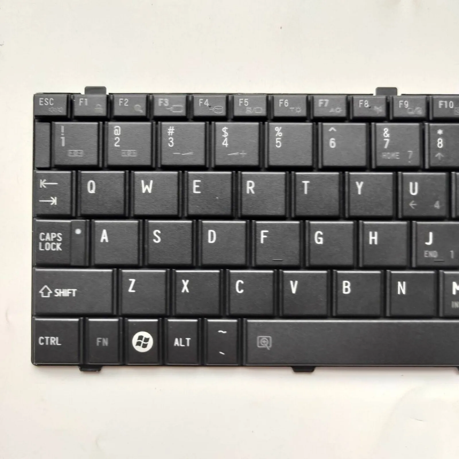 Teclado de ordenador portátil con diseño estadounidense para Toshiba Mini NB200 NB205 NB250 NB255