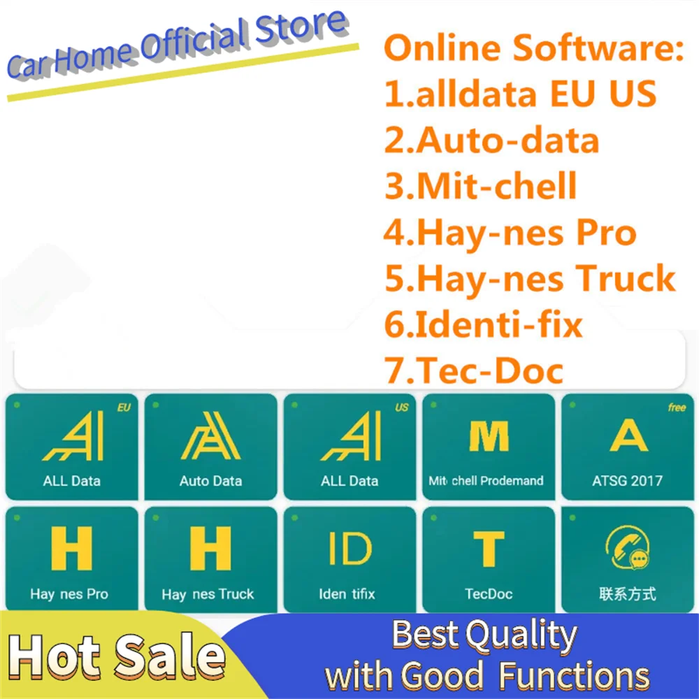 2024 Online Account Alldata Auto-Data Car Repair Software  ALLDATA Auto Data Newest Version Mit-chell Iden-tifix For PC Mobile