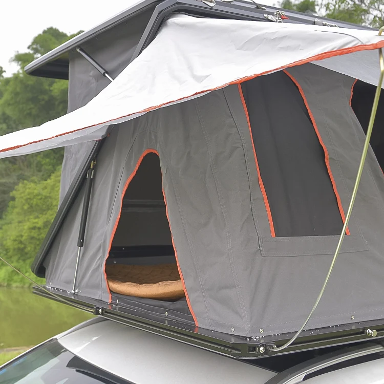 Daktent SUV hard shell roof tent double-layer four-season polyester-cotton canvas quick automatic opening aluminum alloy