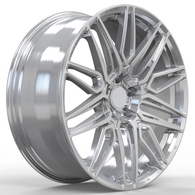 High Performance 18-21 Inch Forged Magnesium Racing Car Rims Luxury Aluminum Wheels With Chrome Finish Custom 19 20 Inch Wheels