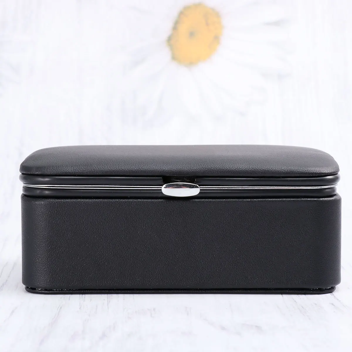 

Portable Jewelry Compact Pu Travel Organizer Rings Earrings Necklaces Multi-Cell Storage Case Gift For Women