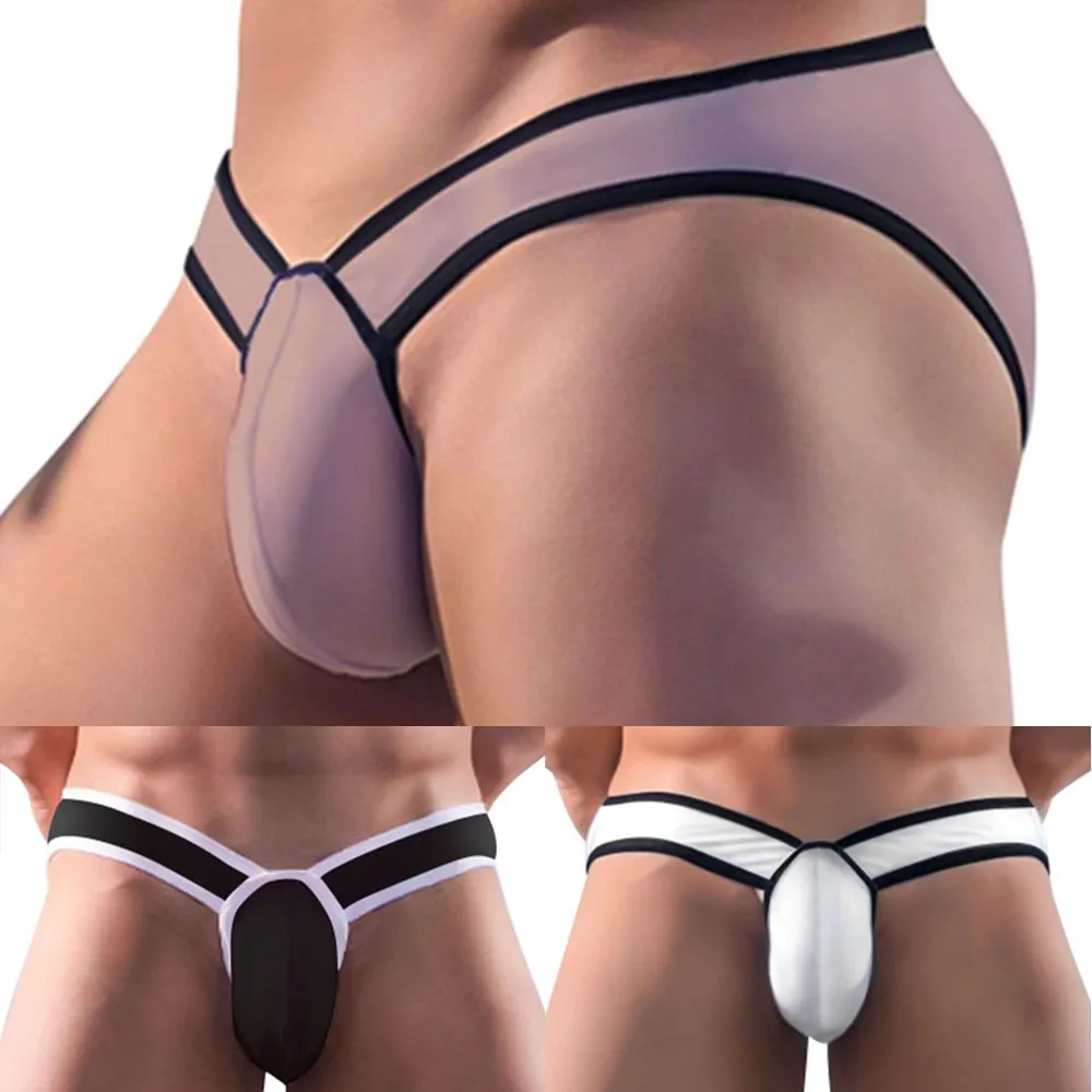 Briefs Mens Briefs Comfortable and Stylish Men's Underpants with Low waist and U convex Design in Modal Fabric