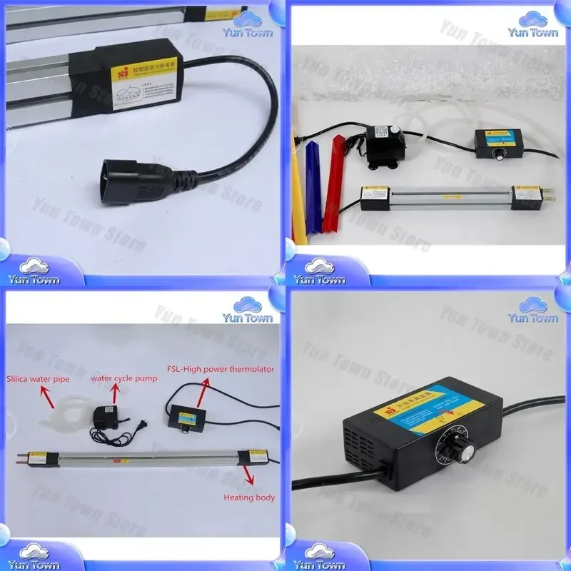 1 Set 23 Inch 60 cm Acrylic Hot Bending Machine for Plexiglass PVC Plastic Board Bending Device for Advertising Signs Light