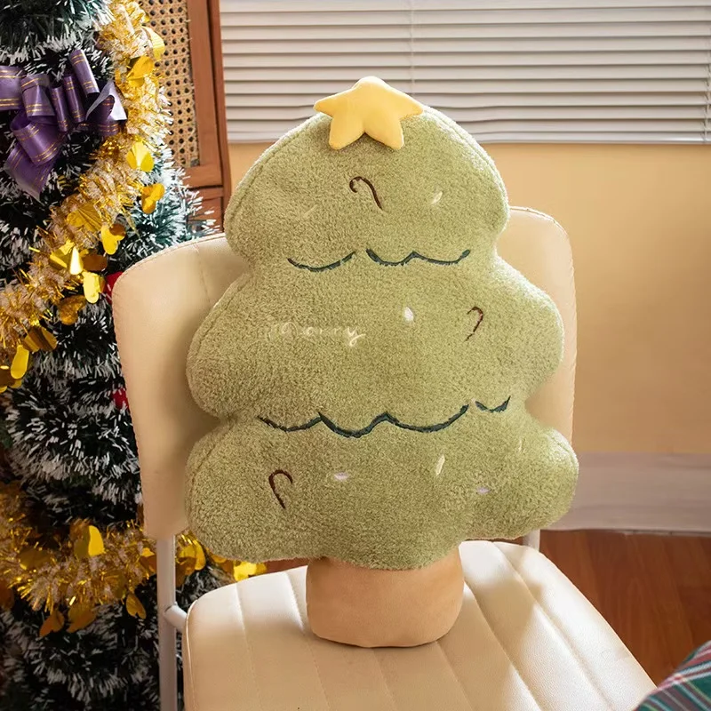 

55cm Christmas Tree Pillow Anime Plush Toy Cute Doll Stuffed Animal Soft Doll Plush Christmas Thanksgiving Gift