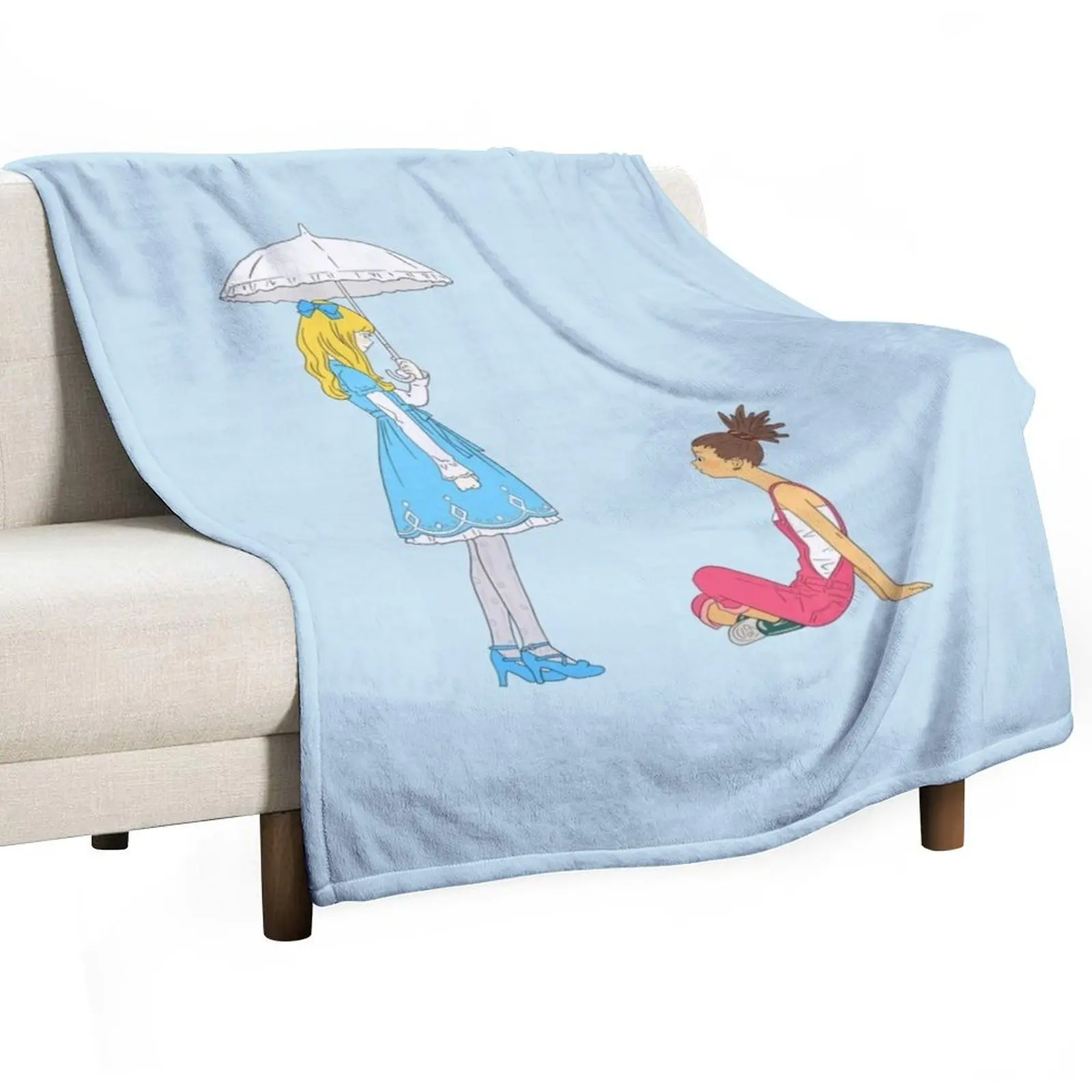 Carole & Tuesday Throw Blanket Designers Bed covers Sofa Quilt Picnic Blankets