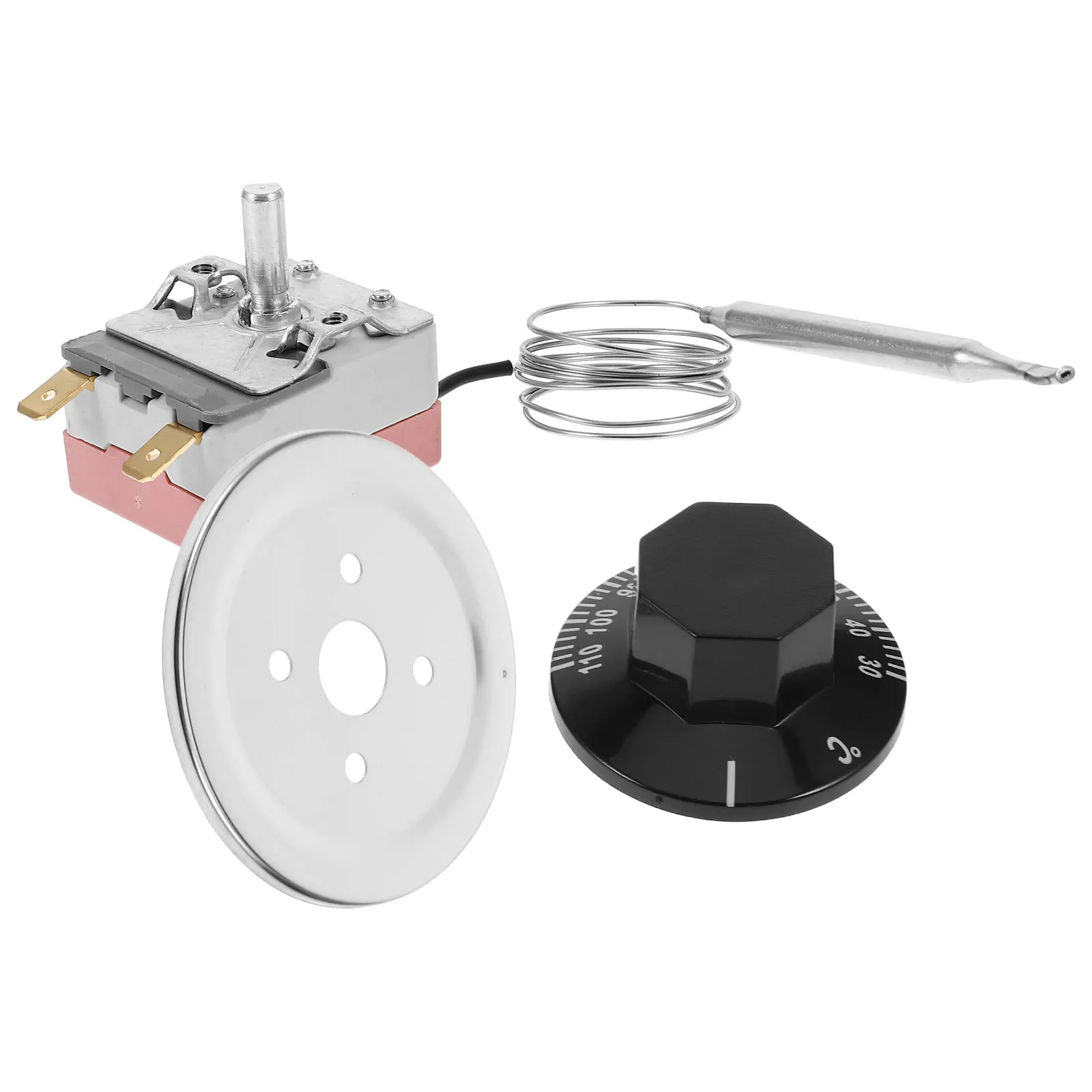 

Thermostat Fan Heater Control Stainless Steel Electric Radiator 30 110 Degree Adjustable Thermostat Temperature Controller Smart