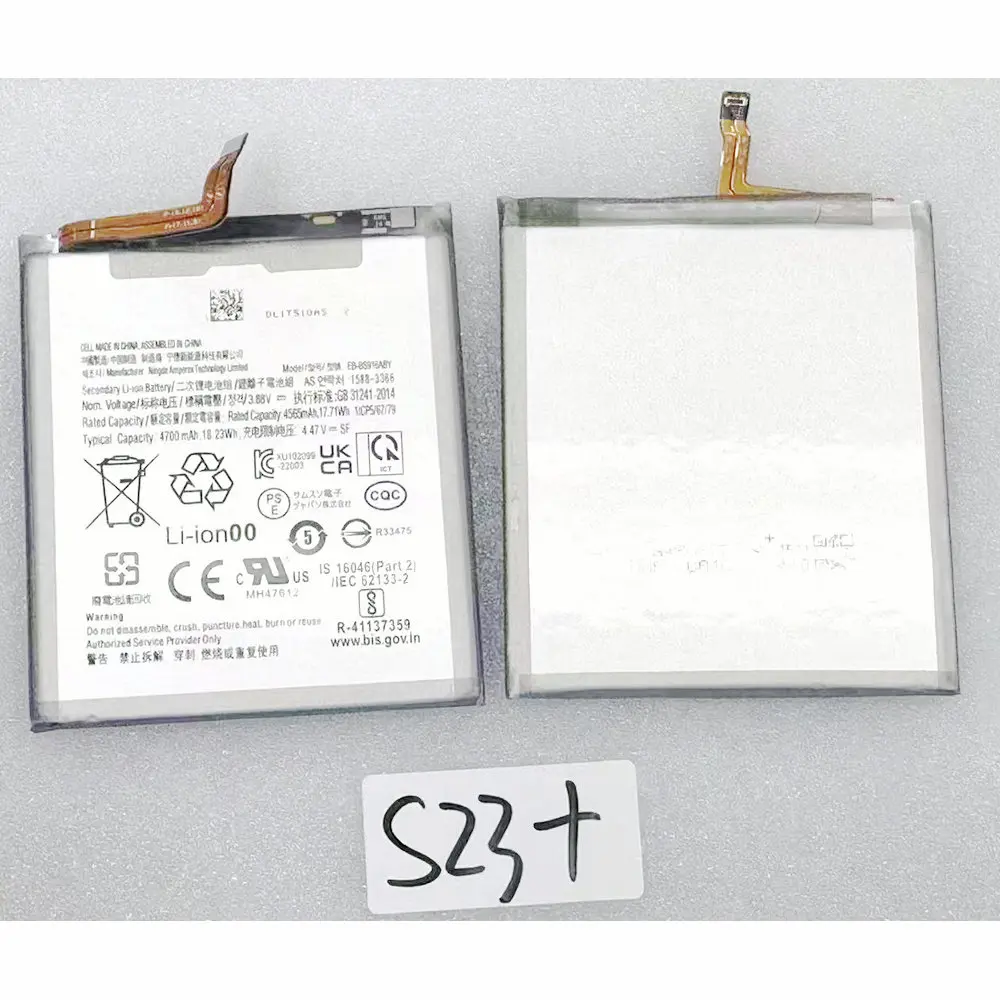 

EB-BS912ABY,Replacement Battery for Samsung S23, SM-S911B Mobile Phone