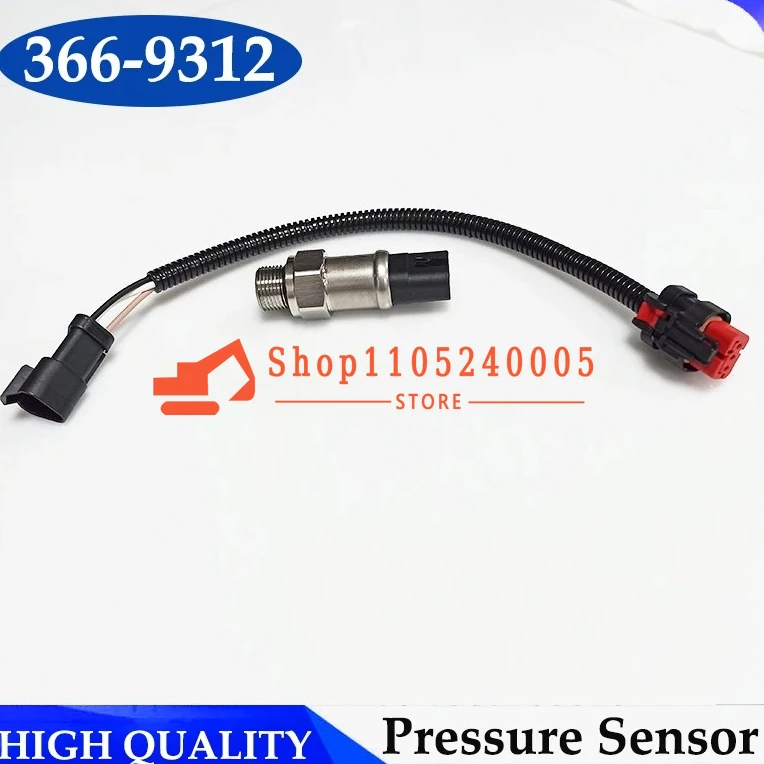 434-3436 High Quality 366-9312 Excavator Pressure Sensor 3669312 4343436 for E320D E321D