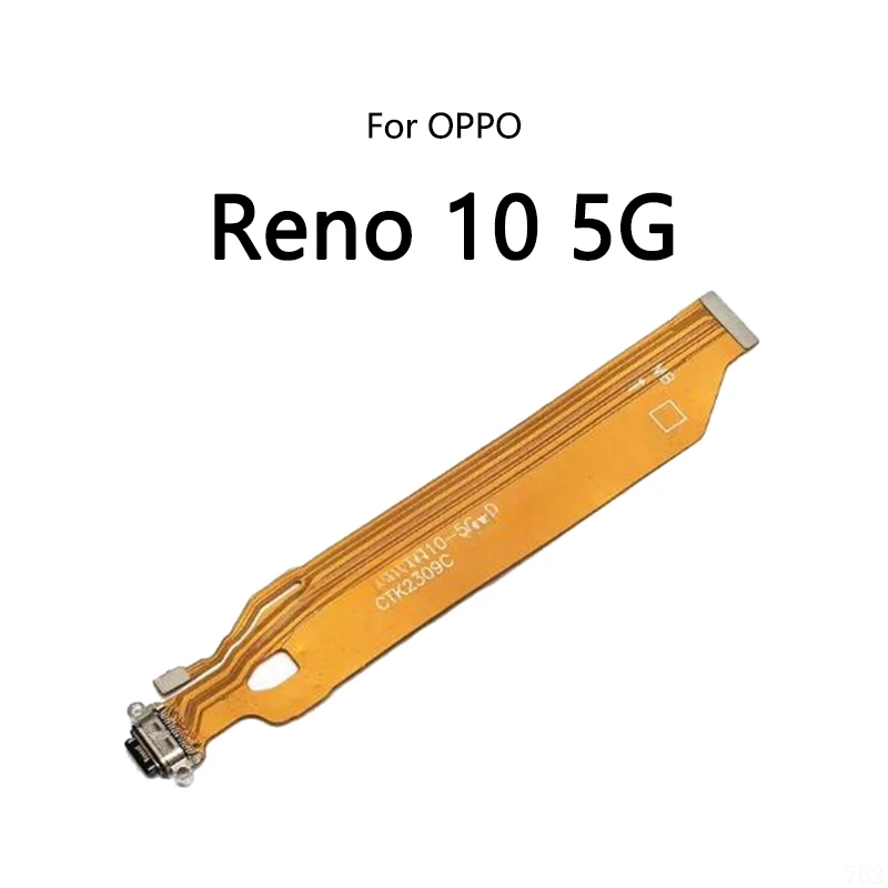 USB Charge Dock Port Socket Jack Plug Connector Flex Cable For OPPO Reno 10 Pro + Plus 5G / Reno 10X ZOOM Charging Board Module