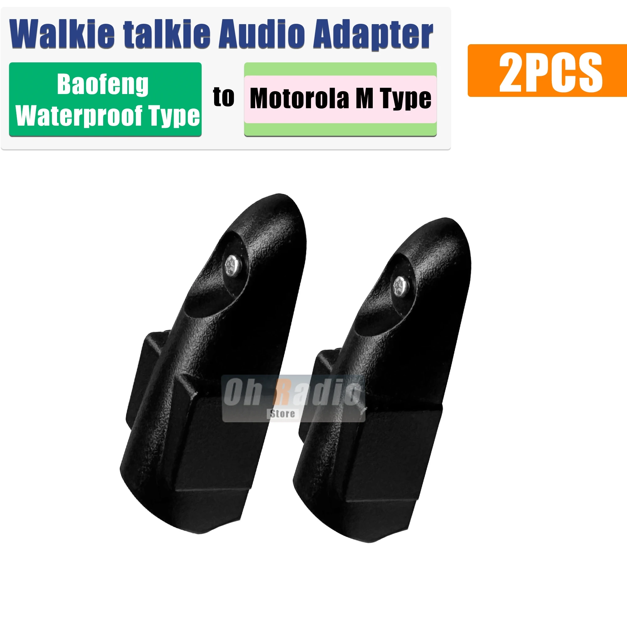 2PCS-Audio Adapter