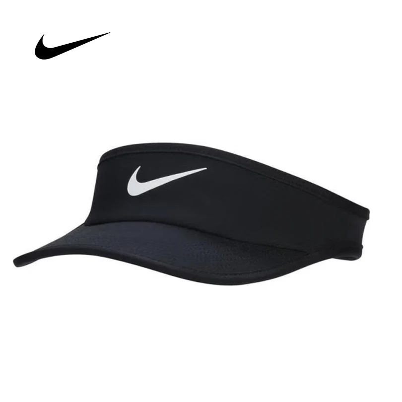 nike-dri-fit-ace-swoosh-visor-quick-dry-sun-protection-casual-hiking-running-visor-fb5061-010