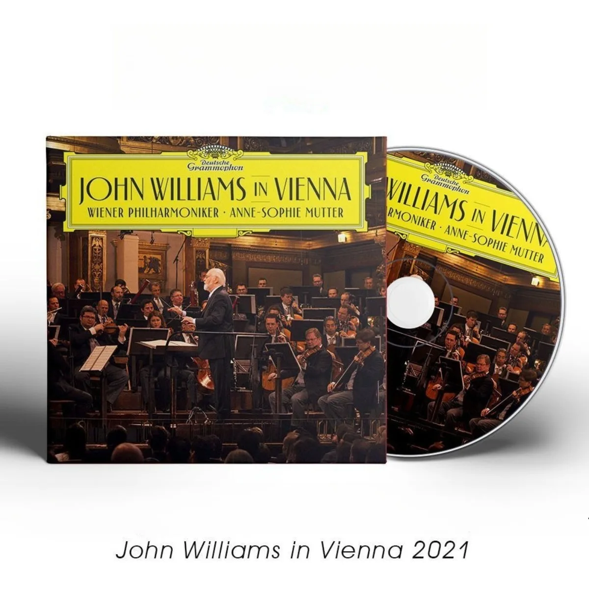 

John Williams in Vienna 2021 Wiener Philharmoniker Classical Orchestral Music CD, Iconic Live Recording Physical Disc, Only CD