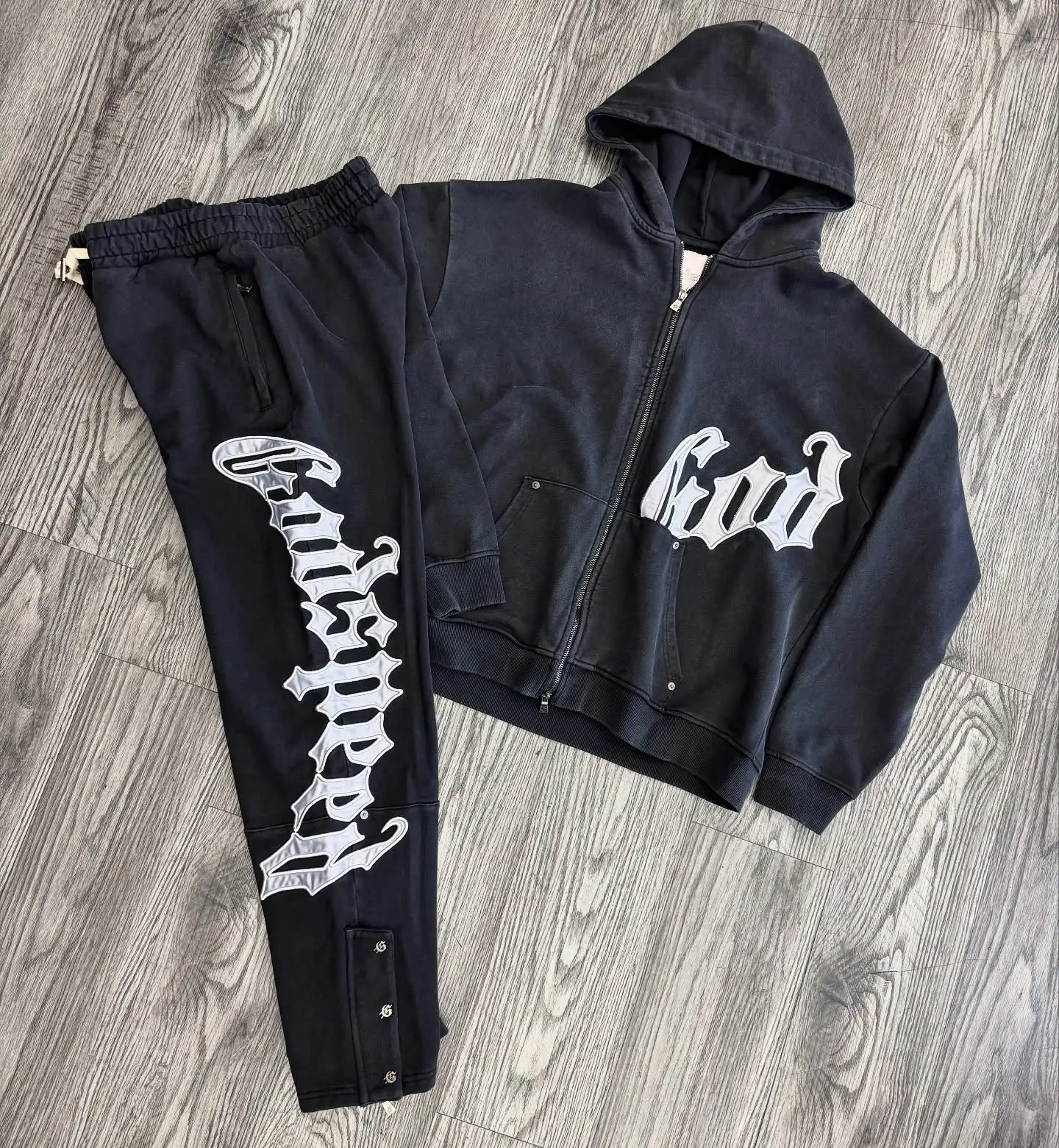 Sweatsuit الرجال النساء الرياضة البدلة زمم هوديي و Sweatpants 2 قطعة مجموعة تشغيل بدلة عدو القوطية إلكتروني مجموعة ملابس رياضية غير رسمية