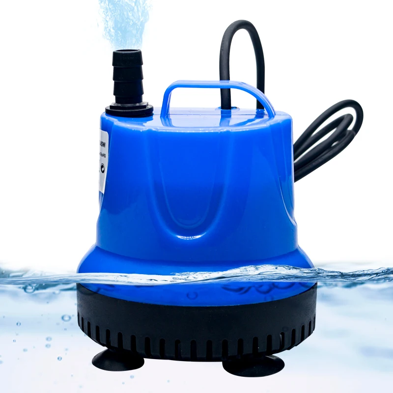 Submersible Filter Water Pump Aquarium Fish Pond Fountain Quiet Water Change Pump Fish Tank Accessories 110V-240V 5/15/20/35/45w