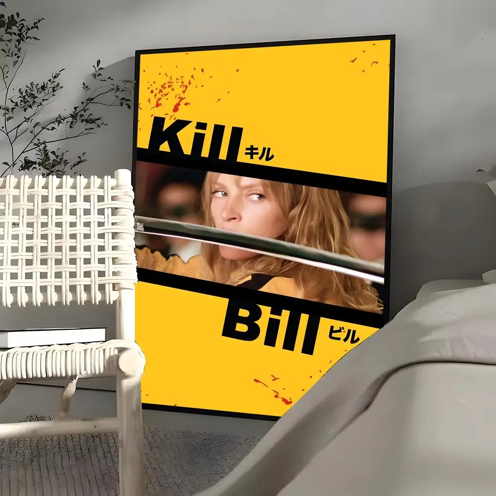 Movie K-Kill Bill Poster HD Art Sticky Wall Waterproof Home Living Room Bedroom Bar Aesthetic Decoration