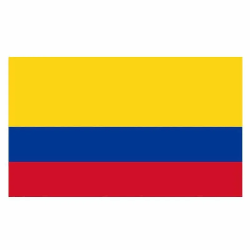 

Personalized Customization Reflective Colombia Flag Decal Waterproof Reflective Sunscreen Funny Creative Car Sticker