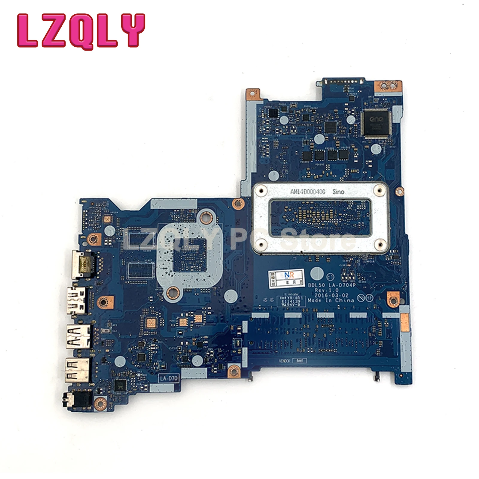 For HP Pavilion 15-AY 250 G5 Laptop Motherboard BDL50 LA-D704P With I3-6100 I5-6200 I7-6500 CPU DDR4 854934-001 858581-001