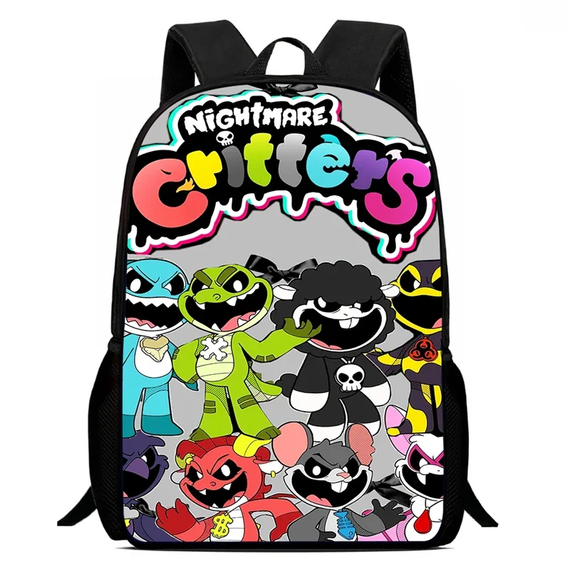 

Mochila School Backpack,Cartoon N-nig-htm-are School Bags for Girls Boys,Durable &Light Weight Kids Backpack for Kindergarteen