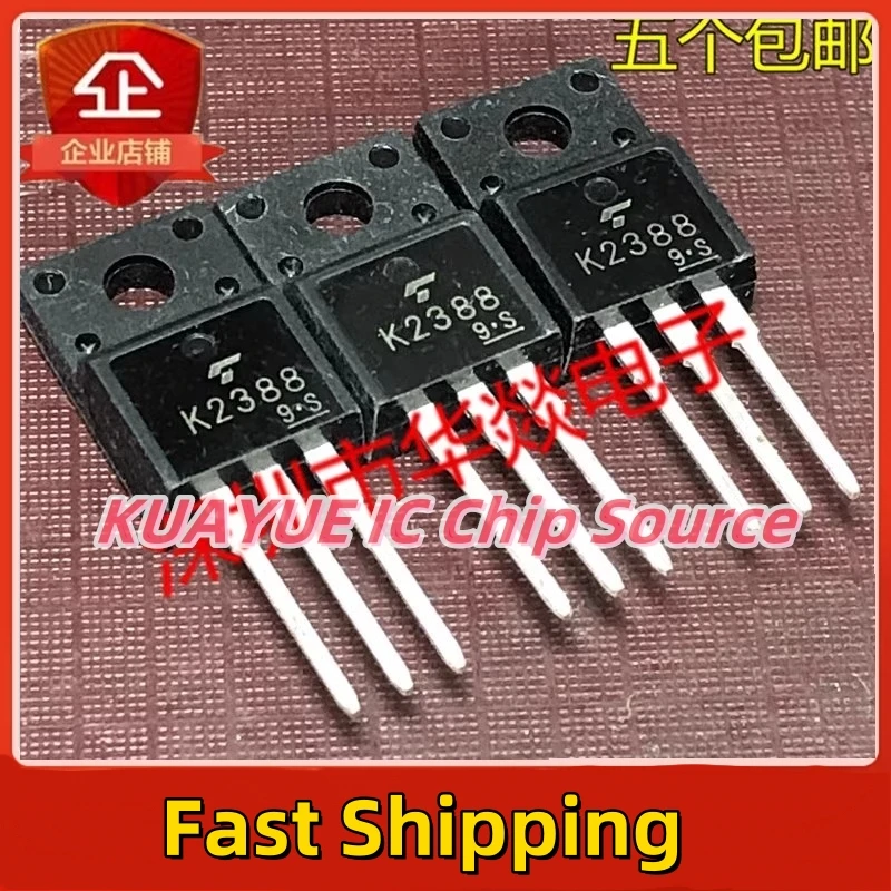10PCS-30PCS  K2388  2SK2388   TO-220F 600V 3.5A   Fast Shipping Quality Guarantee
