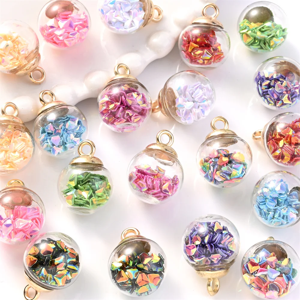 10 ชิ้น 16x21 มม.ลูกปัดแก้วชาร - Jewelry Making Earring Supplies บทวิจารณ์และราคา