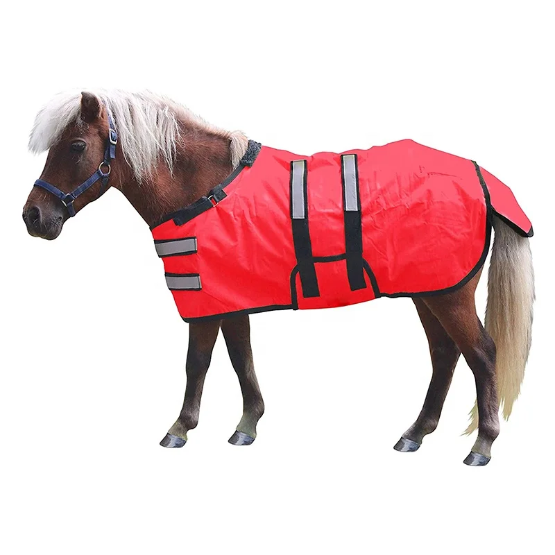 Custom Magnet Canvas Horse Blanket Winter Horse Products Turnout Waterproof Canvas Buckles Horse Turnout Rugs Wholesale Fabric