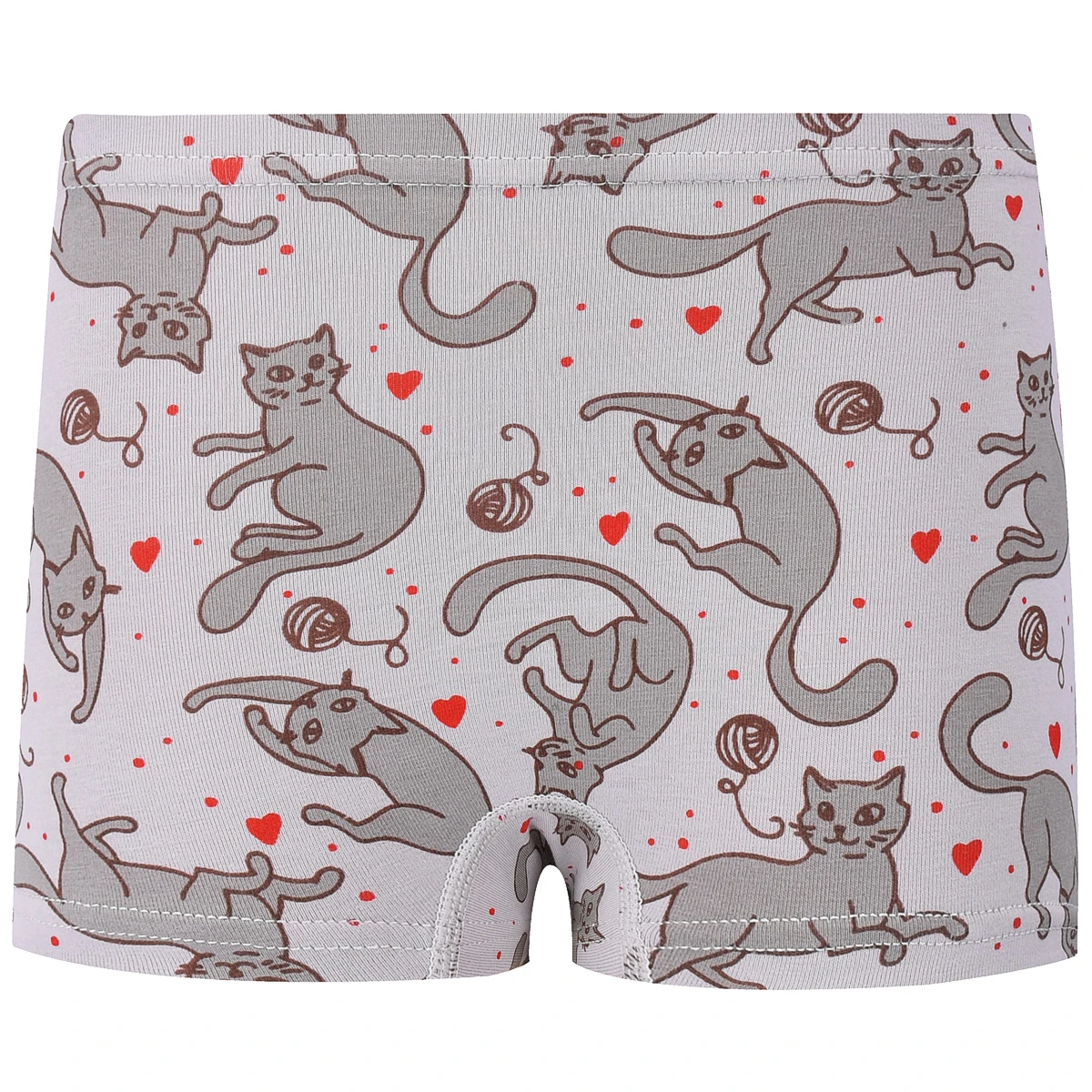 Intimo da ragazza in cotone con boxer unicorno gatto in 3 pezzi