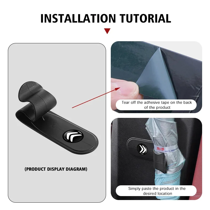 Car Sticker Multifunctional Car Umbrella Holder Fastener Hook Accessories For Citroen Grand Berlingo Jumper Celysee Xsara Picass - view 4