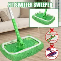 1/20pcs Microfiber Mop Pads Replacement Washable Reusable Shoe Cover Adjustable Elastic Band For Furniture Floor Window Cleaning 6