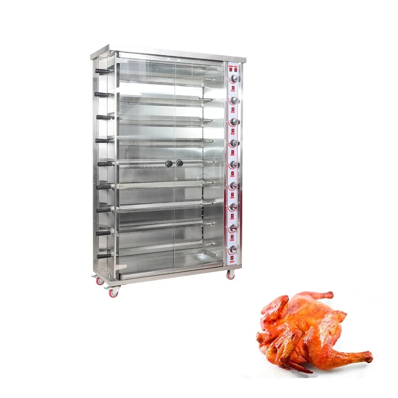 

2025 2025 Hot Commercial Barbecue Machine Meat Roasting Machine Barbecue Automatic Grill Machine Food Grade Stainless Steel 150