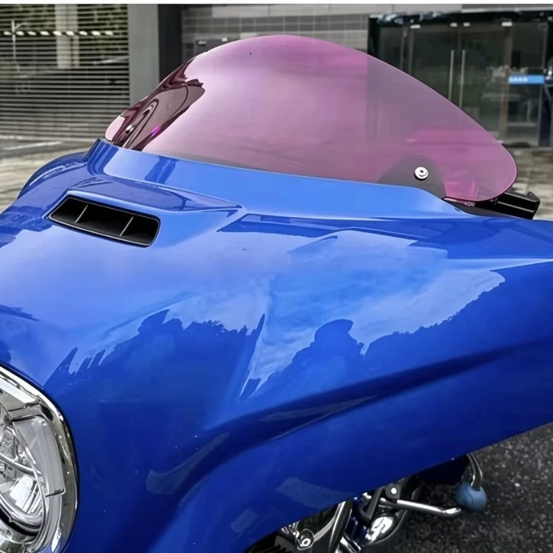 Upgraded Motorbike Windshield For 2014-2025 Models Strengthen Driver Comfort Pre Perforated Aerodynamic Light Accessories