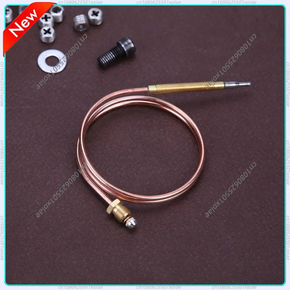 60/120cm Gas Thermocouple for Hot Water Boiler with 5 Fixed Parts Gas Valve Induction Line Thermocouple For Ovens Boilers
